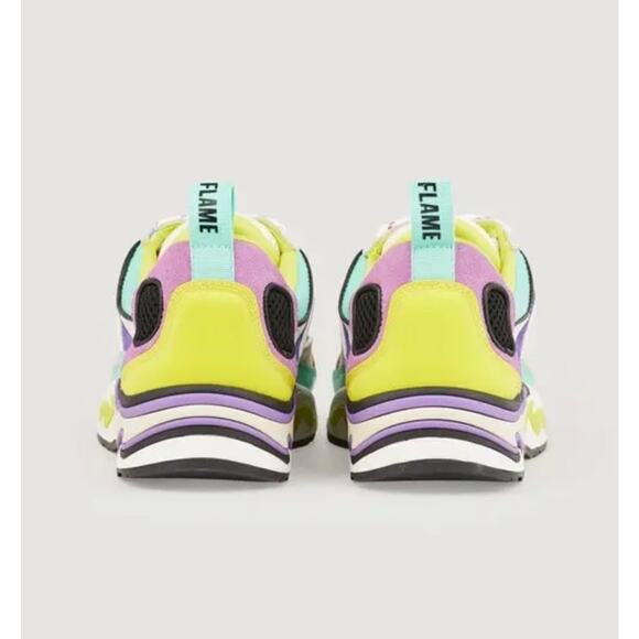 NEW in box Sandro Flame Sneakers Parme size 37 / 6.5 Fashion Sneakers - Picture 3 of 8